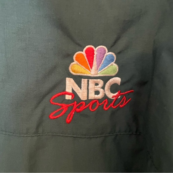 Champion men’s jacket NBC Sports emblem(with peacock) forest green size small - Picture 3 of 8